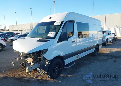 2023 Mercedes-Benz Sprinter 2500 High Roof 4-Cyl Diesel из США, поврежденный, VIN W1W4KCHY0PT125150